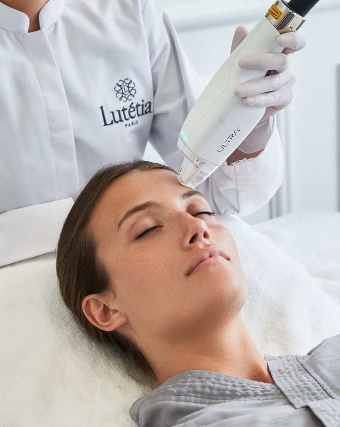 lissage de peau avec le protocole de lase md ultra