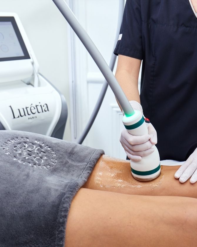 solution de médecine esthétique pour tonifier les cuisses et mollets chez maison lutétia