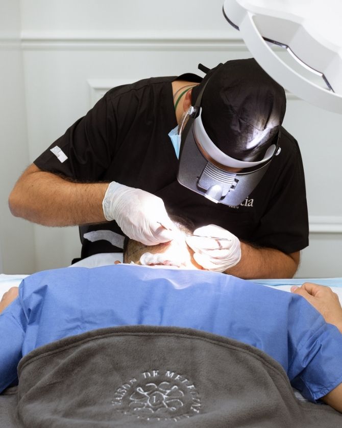 extraction d'implants DHI paris